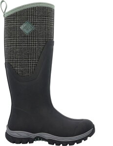 ���b�N�u�[�c ���f�B�[�X �V���[�Y �u�[�c�E���C���u�[�c �g�[�� Muck Boots Women's Arctic Sport II Tall Boots Black Plaid �u���b�N