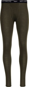 �z�b�g�`���[�Y �����Y �{�g���X �J�W���A���p���c �E�[�� Hot Chillys Men's Clima-Wool Merino Bottom OD Green �O���[��