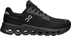 【送料無料】 オンジー メンズ スニーカー ランニングシューズ シューズ On Men's Cloudrunner 2 Waterproof Running Shoes Magnet/Black