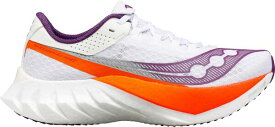 【送料無料】 サッカニー レディース スニーカー ランニングシューズ シューズ Saucony Women's Endorphin Pro 4 Running Shoes White/Violet