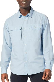 【送料無料】 マウンテンハードウェア メンズ シャツ トップス Mountain Hardwear Men's Canyon Long Sleeve Shirt Blue Chambray