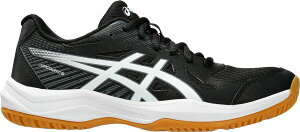 AVbNX fB[X V[Y Xj[J[ ASICS Women's Upcourt 6 Volleyball Shoes Black/White zCg