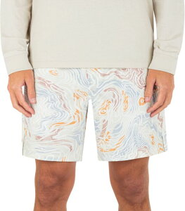�n�[���[ �����Y ���� �n�[�t�p���c�E�V���[�c Hurley Men's Explore Dri Trek II 17.5 �h Short Bone
