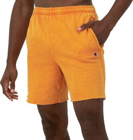 【送料無料】 チャンピオン メンズ ハーフパンツ・ショーツ 水着 Champion Men's Mineral Dye 7'' Graphic Shorts Md Paprika Orange