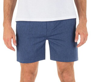 �n�[���[ �����Y �{�g���X �n�[�t�p���c�E�V���[�c Hurley Men's Phantom Heather Walkshort 18 Obsidian �I�u�V�f�B�A��