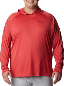 【送料無料】 コロンビア メンズ パーカー・スウェット フーディー アウター Columbia Men's PFG Terminal Tackle Hoodie Sunset Red/Collegiate Nav