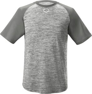 yz G{V[h Y TVc gbvX EvoShield Men's E304 Performance Pullover Tech Tee Charcoal
