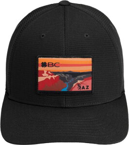 �u���b�N���[�o�[ �����Y �A�N�Z�T���[ �X�q Black Clover Men's Arizona Resident Fitted Golf Hat Black �u���b�N