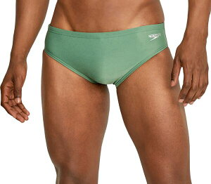 yz Xs[h Y n[tpcEV[c  Speedo Men's Solid One Swim Briefs Dark Ivy