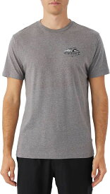 【送料無料】 オニール メンズ Tシャツ トップス O'Neill Men's Let's Go Graphic T-Shirt Heather Grey