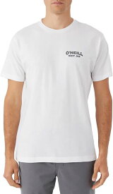 【送料無料】 オニール メンズ Tシャツ トップス O'Neill Men's Blender T-Shirt White