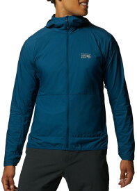 【送料無料】 マウンテンハードウェア メンズ ジャケット・ブルゾン アウター Mountain Hardwear Men's Kor AirShell Lightweight Hooded Jacket Dark Caspian