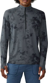 【送料無料】 マウンテンハードウェア メンズ パーカー・スウェット アウター Mountain Hardwear Men's Crater Lake 1/2 Zip Sweatshirt Volcanic Nebula Print