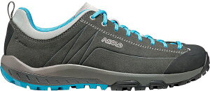 yz A] fB[X Xj[J[ nCLOV[Y V[Y Asolo Women's Space GV Waterproof Hiking Shoes Graphite/Cyan Blue