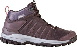 �I�{�Y ���f�B�[�X �V���[�Y �u�[�c�E���C���u�[�c ���U�[ Oboz Women'sypes Mid Leather B-Dry Hiking Boots Peppercorn
