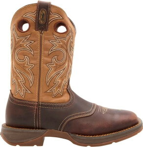 �h�D�����S �����Y �V���[�Y �u�[�c�E���C���u�[�c Durango Men's Rebel Saddle Up Western Work Boots Brown �u���E��