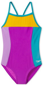 �X�s�[�h ���f�B�[�X ���� �㉺�Z�b�g Speedo Women's Propel Back One Piece Neon Violet �o�C�I���b�g