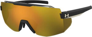 yz A_[A[}[ Y TOXEACEFA ANZT[ Under Armour SqUad Mirror Sunglasses Matte Black/Gold Mirror