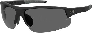 【送料無料】 アンダーアーマー メンズ サングラス・アイウェア アクセサリー Under Armour Skillz Mirror Sunglasses Matte Black/Gray