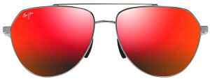 yz }ECW Y TOXEACEFA ANZT[ Maui Jim Waiwai Sunglasses Silver