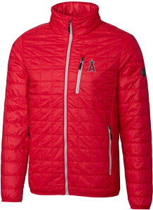 Jb^[AhobN Y AE^[ WPbgEu] Cutter & Buck Men's Los Angeles Angels Eco Insulated Full Zipuffer Jacket