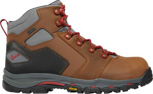 �_�i�[ �����Y �V���[�Y �u�[�c�E���C���u�[�c Danner Men's Vicious 4.5 Waterproof Work Boots Brown/Red ���b�h