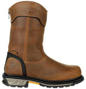 �W���[�W�A�u�[�c �����Y �V���[�Y �X�j�[�J�[ Georgia Boots Georgia Boot Men's Carbo-Tec LTX Waterproof Composite Toe Pull On Boot Black/Brown �u���b�N