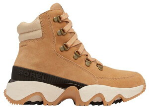 \ fB[X V[Y u[cECu[c SOREL Women's Kinetic Impact Conquest 100g Waterproof Boots Tobacco/Black ubN