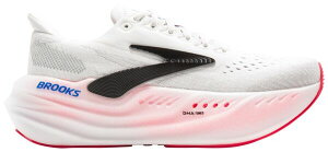 �u���b�N�X ���f�B�[�X �V���[�Y �X�j�[�J�[ Brooks Women's Glycerin Max Running Shoes White/Black/Pink �z���C�g