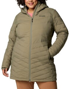�R�����r�A ���f�B�[�X �A�E�^�[ �W���P�b�g�E�u���]�� Columbia Women's Joy Peak II Mid Jacket Stone Green �O���[��