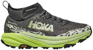 �z�J�I�l�I�l �����Y �V���[�Y �X�j�[�J�[ HOKA Men'speedgoat 6 Mid GTX Shoes Green �O���[��