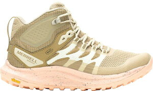  fB[X V[Y u[cECu[c Merrell Women's Antora 3 Mid Waterproof Hiking Boots Khaki J[L