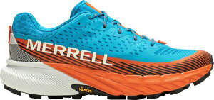 ������ �����Y �V���[�Y �X�j�[�J�[ Merrell Men's Agility Peak 5 Trail Running Shoes Tahoe