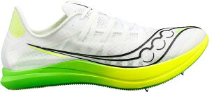 �T�b�J�j�[ �����Y �V���[�Y �X�j�[�J�[ Saucony Men's Terminal VTrack and Field Shoes White/Green �z���C�g