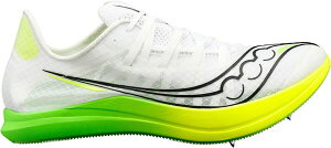 �T�b�J�j�[ ���f�B�[�X �V���[�Y �X�j�[�J�[ Saucony Women's Terminal VTrack and Field Shoes White/Green �z���C�g