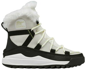 yz \ fB[X u[cECu[c V[Y SOREL Women's Out 'N About RMX GLACY 100g Waterproof Boots Sea Salt/Black