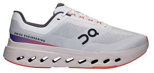�y���������z �I���W�[ �����Y �X�j�[�J�[ �V���[�Y On Men's Cloudsurfer Next Running Shoes White/Flame
