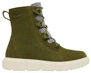 �\���� ���f�B�[�X �V���[�Y �X�j�[�J�[ �u�[�c Sorel Women's Explorer III Joan WP Boot Utility Green �O���[��