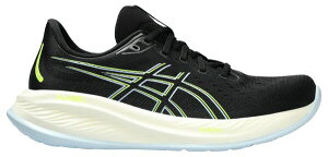 �A�V�b�N�X �����Y �V���[�Y �X�j�[�J�[ ASICS Men's Gel-Cumulus 26 Running Shoes Black/Safetyellow �u���b�N