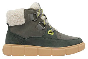 yz \ fB[X Xj[J[ V[Y Sorel Women's Explorer III NW Lace WP Boot Quarry/Sea Salt