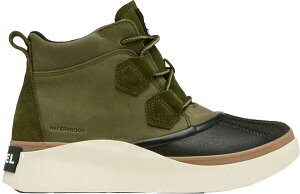 �\���� ���f�B�[�X �V���[�Y �u�[�c�E���C���u�[�c Sorel Women's Out N About IV WP Boots Utility Green/Black �u���b�N