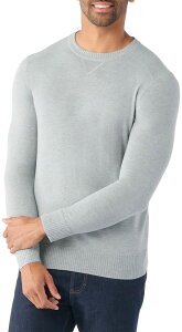 �X�}�[�g�E�[�� �����Y �A�E�^�[ �p�[�J�[�E�X�E�F�b�g �Z�[�^�[ Smartwool Men'sparwood Crew Sweater Light Gray Heather �O���[