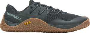 yz  Y Xj[J[ V[Y Merrell Men's Trail Glove 7 Trail Running Shoes Black/Gum