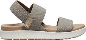 �L�[�� ���f�B�[�X �V���[�Y �T���_�� KEEN Women's Elle Backstrap Sandals Brindle