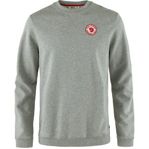 �t�F�[�����[�x�� �����Y �A�E�^�[ �p�[�J�[�E�X�E�F�b�g �Z�[�^�[ ���S Fjallraven Men's 1960 Logo Badge Sweater Grey/Melange �O���[