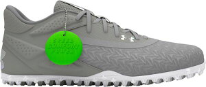 yz A_[A[}[ Y Xj[J[ V[Y Under Armour Men's Yard 3.0 Turf Baseball Cleats Gray/White