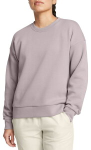 yz A_[A[}[ fB[X p[J[EXEFbg AE^[ Under Armour Women's Unstoppable Fleece Crew Tetra Gray/Black