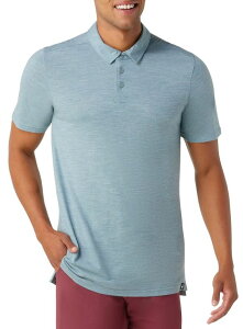 yz X}[gE[ Y |Vc gbvX Smartwool Men's Everyday Exploration Merino Polo Lead Heather