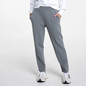 �L�����[ ���f�B�[�X �{�g���X �J�W���A���p���c �X�L���[�o CALIA Women'soft Scuba Tapered Pant Dark Heather Grey �O���[