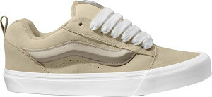 �o���Y �����Y �V���[�Y �X�j�[�J�[ Vans Knu Skool Shoes Vintage White �z���C�g